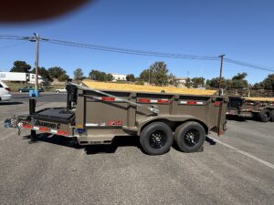 DIAMOND C 7X12 X 32 LPT207 LOW PROFILE DUMP TRAILER(4271)