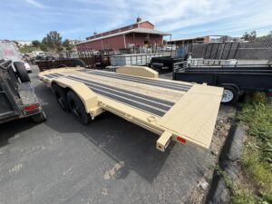 DIAMOND C 7X20 HDT207 LOW PROFILE HYDRAULICALLY DAMPENED TILT TRAILER(6958)