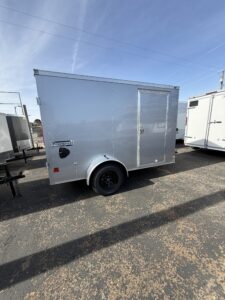 HAULMARK 5X10 PASSPORT V FRONT FLAT ROOF TRAILER (7808)