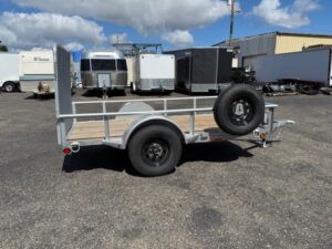 GR TRAILERS 5X10 SINGLE AXLE UTILITY TRAILER(0057)