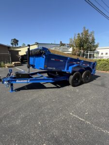 DIAMOND C 6.5 X 12 X 24  MDT206 MEDIUM DUTY DUMP TRAILER(1862)