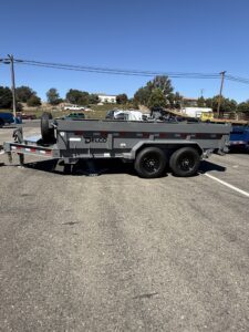 DELCO 7X14 X24 DUMP TRAILER (2133)