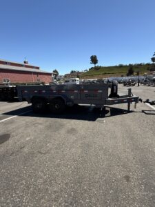 DELCO 7X14 X24 DUMP TRAILER (2081)
