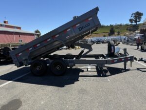 DELCO 7X14 X24 DUMP TRAILER (2134)