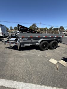 DELCO 6X12 X 21 DUMP TRAILER (6133)