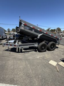 DELCO 6X12 X 21 DUMP TRAILER (6135)