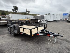 DELCO 6.5X14 7K TANDEM UTILITY TRAILER(7714)
