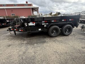DELCO 7X12X24  DUMP TRAILER(8790)